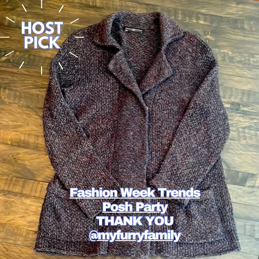 🏷️ Peruvian Connection Collared Cardigan Jacket NWOT - Picture 7 of 11